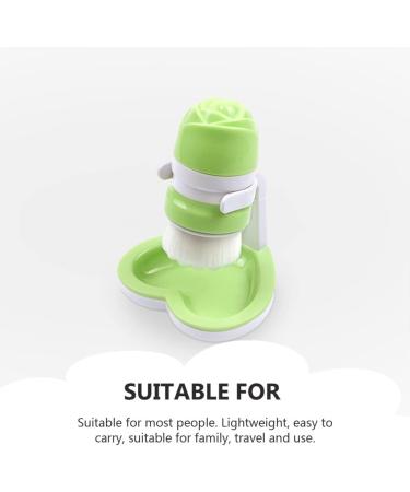 POPETPOP 1PC face Brush Facial Brush Manual Facial Brush face Scrub Brush Blackhead Scrubber Silicone scrubbers Facial Cleansing Brush Household Plastic abs Miss Storage Rack 11x8cm Green - Buy Online on GoSupps.com