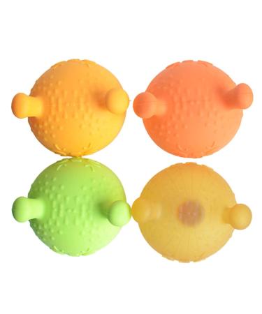 Silicone Mushroom Teether Toy for Babies | Teething Toy for 0-6 months | Soothes Gums & Sucking Needs | Hand Pacifier for Breastfeeding | BPA-Free - Buy Online on GoSupps.com