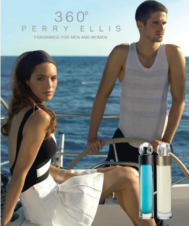 Perry Ellis 360 3-Piece Gift Set - Men's Cologne - 3.4 fl oz EDT 3 oz Shower Gel .25 fl oz EDT mini travel spray - fresh woody citrus aquatic long-lasting gift idea - Buy Online on GoSupps.com