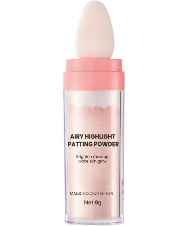 harayaa Highlighter Powder Loose Powder Eyes Glitter Sparkle Body Brightens Face Blusher Cosmetics Smooth Shimmer and Shine for Makeup Pink - Buy Online on GoSupps.com
