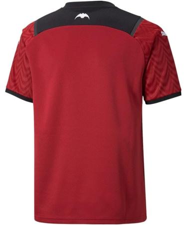 PUMA Unisex Valencia Away Jersey 2021/22 - Rio Red & Puma Black | International Shipping Available - Buy Online on GoSupps.com