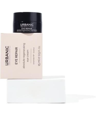  URBANIC URBANIC Intensive Eye Repair Cream Ceramide Eye Contour 15ml product Intensive eye contour treatment without SLS SLES and PEG for wrinkles puffiness and dark circles - Buy Online on GoSupps.com
