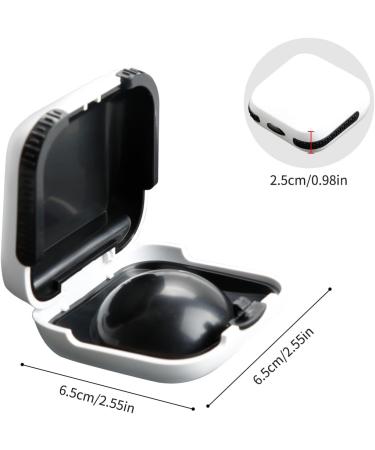 Tabanzhe Hearing Aid Case - Waterproof Storage Box with High Elastic Silicone Air Cushion Ball for Hearing Aid Protection - Buy Online on GoSupps.com