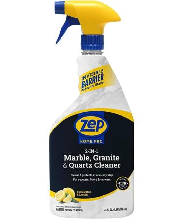 Zep NEW Home Pro 2-In-1 Marble Granite & Stone Cleaner - 24 Fl. Oz. (Case of 6) | Pro Trusted Family Friendly Refreshing Scents | International Shipping Available - Buy Online on GoSupps.com