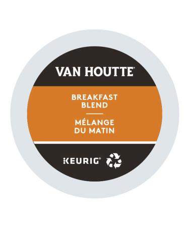 Van Houtte Breakfast Blend Single Serve Keurig K-Cup pods for Keurig brewers 48 Count 48 count (Pack of 1) Breakfast Coffee Pods