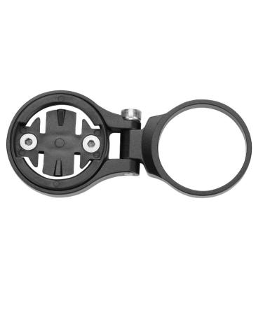 Bicycle computer bracket bicycle computer keeper bicycle handlebar computer holder aluminum alloy adjustable cycling mileage kilometer counter extension accessories for garmin bryton black for garmin