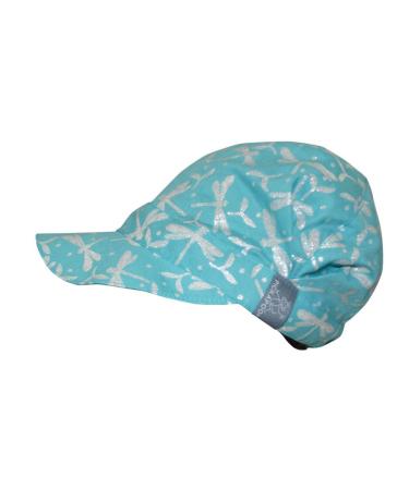 PICKAPOOH peaked cap Rico for children made of pure organic cotton 48 dragonfly turquoise