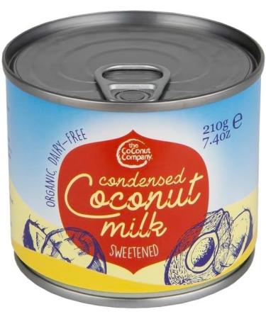 The Coconut Company Organic Condensed Coconut Milk Mixed with Sugar to Make a Rich Sugary Cream Use to add a sweet hit to desserts or as a topping for cakes 210g (Pack of 3) 210 ml (Pack of 3) - Buy Online on GoSupps.com
