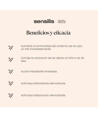 Sensilis Skin Glow K Eyes - Intensive Anti-Fatigue Eye Contour Cream for Dark Circles & Bags 15 ml | Shop Internationally for Radiant Skin - Buy Online on GoSupps.com