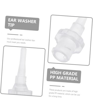 GALPADA 10Pcs Disposable Ear Washer Tips Portable Ear Cleaning Tools for Efficient Ear Irrigation Compatible with All Ear Made from Durable Material Easy to Clean and Store - Buy Online on GoSupps.com