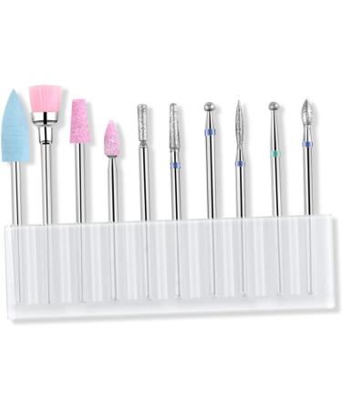 POPETPOP 1 Set 10pcs Polishing Manicure Drill Nail Drill Tool Nail Drill Bit Nail Grinding Head Manicure Drill Bits Nails Drill Bits Manicure Tools Nail Tools Pedicure Stick M As Shown - Buy Online on GoSupps.com