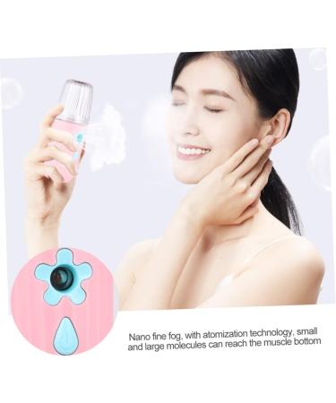 Healeved 2 Pcs Hydrating Instrument For Skin Hydration Portable Facial Mister Mini Face Steamer Abs 11X3.6X3.6cmx2pcs - Buy Online on GoSupps.com