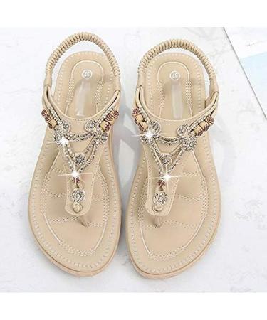 Buy Bohemian Flat Sandals for Women | Summer Shoes & Flip Flops - International Shipping Available - Buy Online on GoSupps.com