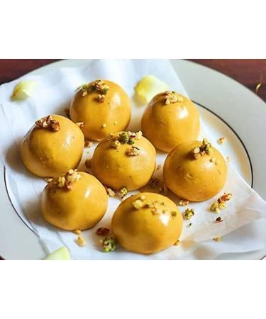 Rakhi Diwali Special (Besan Ladoo) Gift Hamper for Brother Sister Delicious Indian Traditional Sweets Best Gift For All Occasions Tasty Treat For Family & Friends Sold By Kidzbuzz (600g)