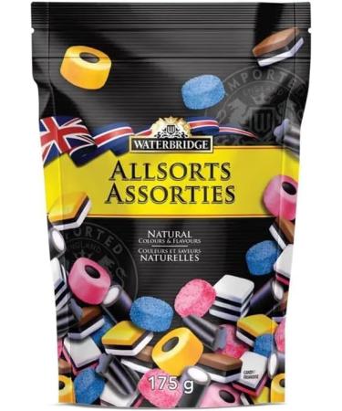 Value Bundle: Waterbridge Candy - ALLSORTS Liquorice Candies - All Sorts Black Licorice Candies - Licorice Candy Mix - Bonbon - Snacks & Candies For Adults and Kids - Custom Value Bundle Package of 3 (Allsorts) - Buy Online on GoSupps.com