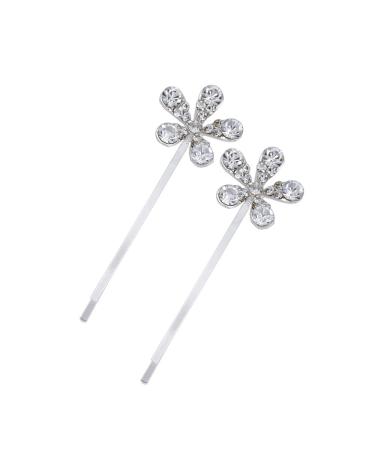 A&A hair accessories hair clip hair clamp hair updo hairstyle hair clamp clip star rhinestone rhinestones 2 pieces