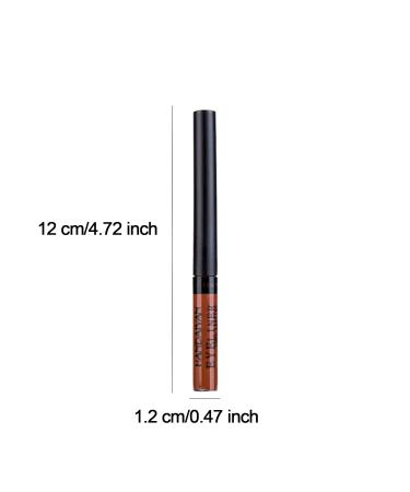 CKFYAHP Liquid Eyeliner Set - 12 Waterproof Matte Colors for Stunning Cosplay Makeup | International Shipping Available - Buy Online on GoSupps.com