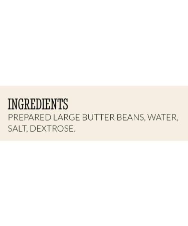 BUSH'S BEST Large Butter Beans (12 Pack) - Plant Based Protein, Fiber, Low Fat, Gluten Free - 16 oz - Buy Online on GoSupps.com