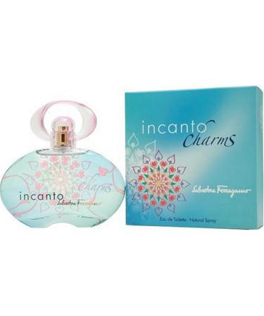 Salvatore Ferragamo Incanto Charms For Women. Eau De Toilette Spray 1.7 Oz.