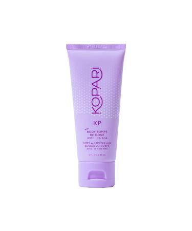 Kopari KP Scrub Full Size and Travel Size Set | Body Bumps Be Gone Scrub with 10% AHA to Smooth Skin Reduce Bumps Decongest Pores Clarifying Gently Exfoliate & Wash | 8.45 fl oz and 2 fl oz - Buy Online on GoSupps.com