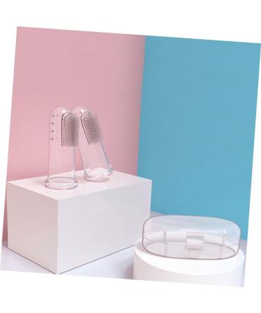 Hapinary 9-Piece Finger Toothbrush Set | Infant Oral Massage & Baby Tooth Cleaner | Toddler Cleaning Brush for Teething Comfort - Buy Online on GoSupps.com