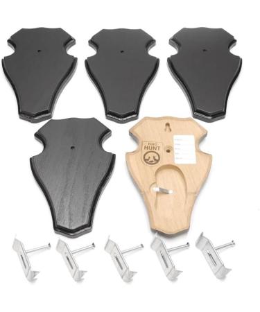 Roebuck Board Oak 1 - Set of 5 Dark Cutting Boards with Metal Clamps | Premium Quality for Home Chefs - Buy Online on GoSupps.com