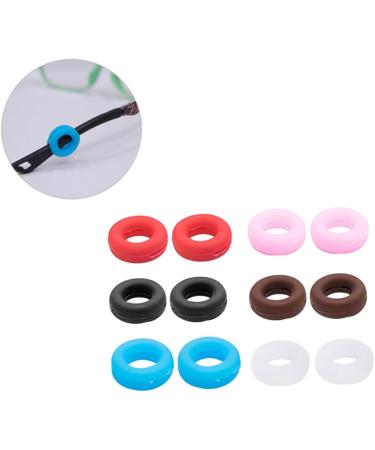 Lurrose Circle Ring Glasses Holder - Slipproof Anti-Slip Accessories for Glasses - Irons Tips & Brilliant Temple Frames - International Shipping Available - Buy Online on GoSupps.com