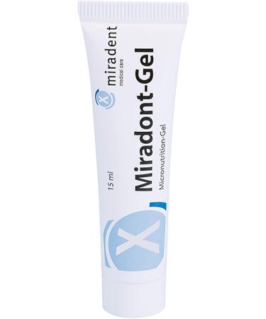 Buy Miradent Miradont-Gel Micronutrient Gel 15ml for Oral Care | International Shipping Available - Buy Online on GoSupps.com