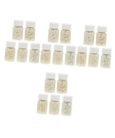 FRCOLOR 4pcs 5 Diy Material Luminous Clay Slices 3d Nail Art Slices Nail Art Supplies Nail Art Patches Manicure Sequin Luminous Slices Nail Diamond Pearl Decor Shine Crafts Polymer Clay