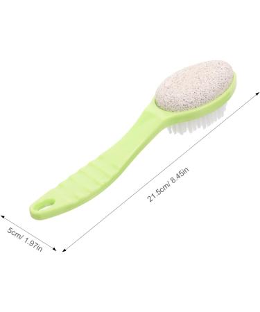 DRESSOOS Pumice Stone Foot Brush Foot Exfoliator Foot Stone Pedicure Foot Scrubber Foot Dead Skin Brush Bath Scrubber Brush Stone Bath Tool Foot Brush for Dead Skin Scraper Natural - Buy Online on GoSupps.com