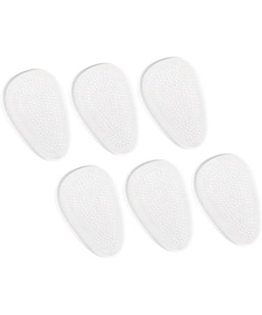 6 Pairs Shock-Absorbing Anti-Slip Clear Heel Pads | Women s High Heel Insoles & Grips | Comfort Gel Cushions - Buy Online on GoSupps.com