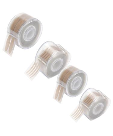 DOITOOL 4 rolls Widening Anti Droopy Stickers Mesh Double Sticker Self-adhesive Invisible Lifter