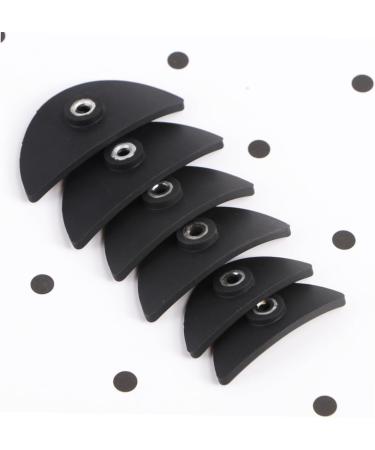 DOITOOL Eyeshadow Stamp Crease 6 Pcs Eyeshadow Eye Shadow Eye Shadow Stamp Crease Seal Make up Makeup Tools 5*2.5cm Black - Buy Online on GoSupps.com