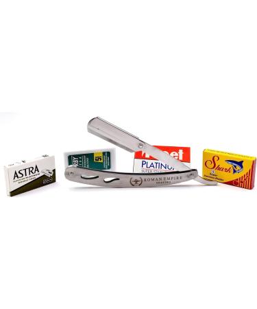 Buy Mars Razor Blades - Professional Shaving for Beard & Mustache | 20 High-Quality Astra Derby Shark Voskhod Steel Blades | International Shipping - Buy Online on GoSupps.com