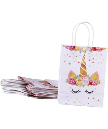 HOMSFOU 20 Pcs Paper Gift Bag Unicorn Gift Bag Unicorn Candy Bag Paper Candy Bag Unicorn Paper Bag Tote Bag Customized - Buy Online on GoSupps.com