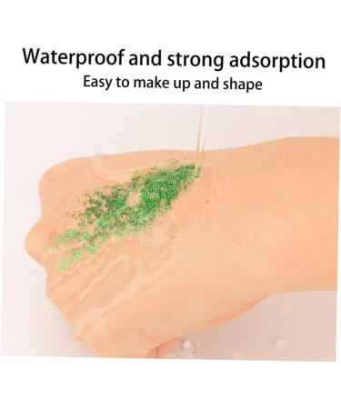 FRCOLOR 2pcs Glitter Eyeshadow Palette Liquidation Pallets Green Eyeshadow Blue Eye Makeup Halloween Set - Buy Online on GoSupps.com