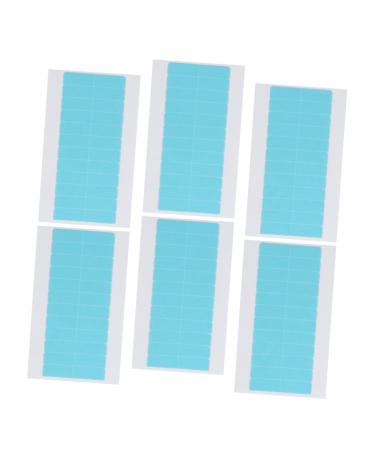 Housoutil 6 Sheets Double Sided Adhesive Hair Extension Pu Water Proof Wig