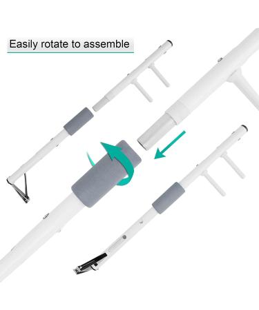 Long Handled Toenail Clippers for Thick Nails - Extended Clippers for Seniors, Overweight, and Hip Patients - 4mm Wide/24in Handle - Buy Online on GoSupps.com