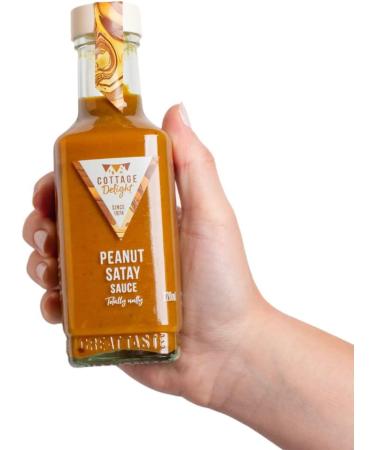 Cottage Delight Peanut Satay Sauce 220ml - Authentic Malaysian Satay Sauce - Buy Online on GoSupps.com