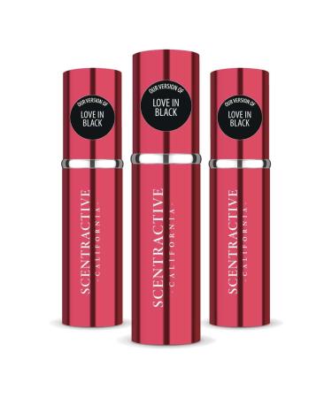 CA Perfume Impression of Love In Black For Women Replica Version Fragrance Dupes Concentrated Long Lasting Eau de Parfum Spray Refillable Atomizer Bottle 0.17 Fl Oz/5ml-X3 CRT LOVE IN BLACK IMPRESSION 0.51 Fl Oz (Pack of 1)