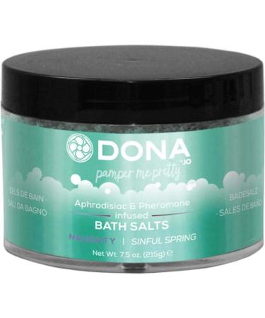 Dona Bath Salt Sinful Spring 215g - Luxurious Soothing Bath Soak for Relaxation | International Shipping Available - Buy Online on GoSupps.com