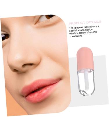 Lot de 8 Tubes D'huile L vres Transparents 5ml Petits Format Voyage Rechargeables pour Femmes Fournitures de Gloss L vres Rose - Buy Online on GoSupps.com
