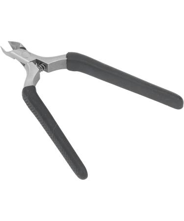 Stainless Steel Cuticle Cutter Nail Clipper Cuticle Cutter Professional Cuticle Trimmer Dead Skin Remover with Slip Resistant Handle for Precise Nail Care (Black) - Buy Online on GoSupps.com