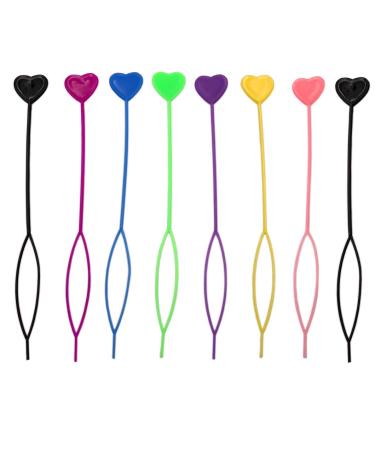 Hair Tool Plastic Quick Beader for Loading Beads Ponytail Maker Styling Tool (8 Pcs 7 Colors) 7.8 Inch (Pack of 8) - Buy Online on GoSupps.com