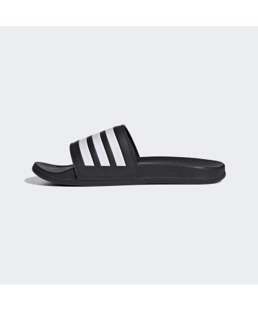 Buy adidas Unisex Adilette Comfort Slides 44.5 EU - Core Black & Cloud White | International Shipping Available - Buy Online on GoSupps.com