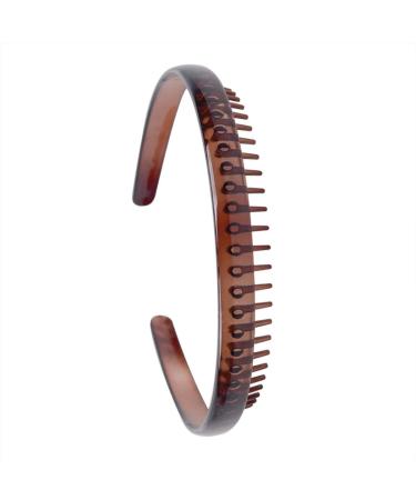 3 Pcs Resin Teeth Comb Headband - Fashionable and Durable Hair Accessories for Women - Buy Online on GoSupps.com
