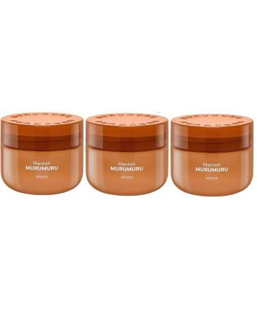 Murumuru Lot de 3 beurres corporels l'huile d'avocat Deliplus 300 ml