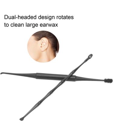 Earwax Removal Kit - 2 Pcs Ear Cleaning Tool Set with Storage Bag - Buy Online on GoSupps.com