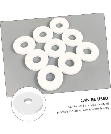 15pcs Aromatherapy Car Diffuser Pads - Essential Oil Refills for Vent Clips & Air Fresheners - Hollow Replacement Pads - Locket White - Buy Online on GoSupps.com