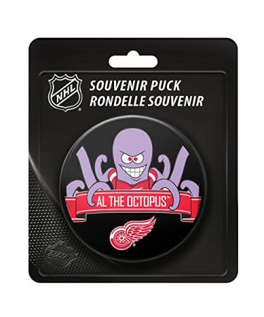 Sherwood Detroit Red Wings Team Mascot NHL Souvenir Puck